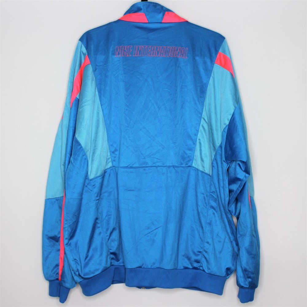 VTG Nike International Colorblock Jacket Q342 - Picture 7 of 8
